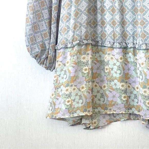 Show Me Your MuMu Revolve Birdie Mini Dress in Primrose Print - Picture 6 of 15